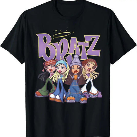 Bratz Original Four Group Shot Logo - Unisex And Inclusive - Multiple Colorways - Full Size Range