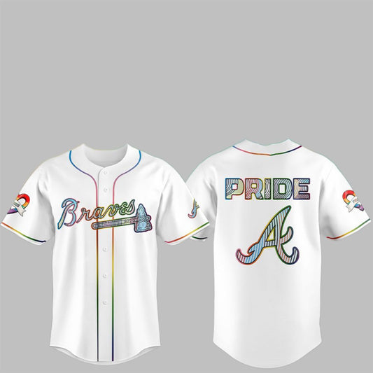 Braves LGBTQ Pride Night 2025 Jersey - Grishko.com