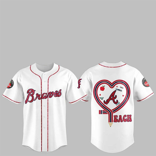 Braves Teacher Appreciation Jersey 2025 - Grishko.com