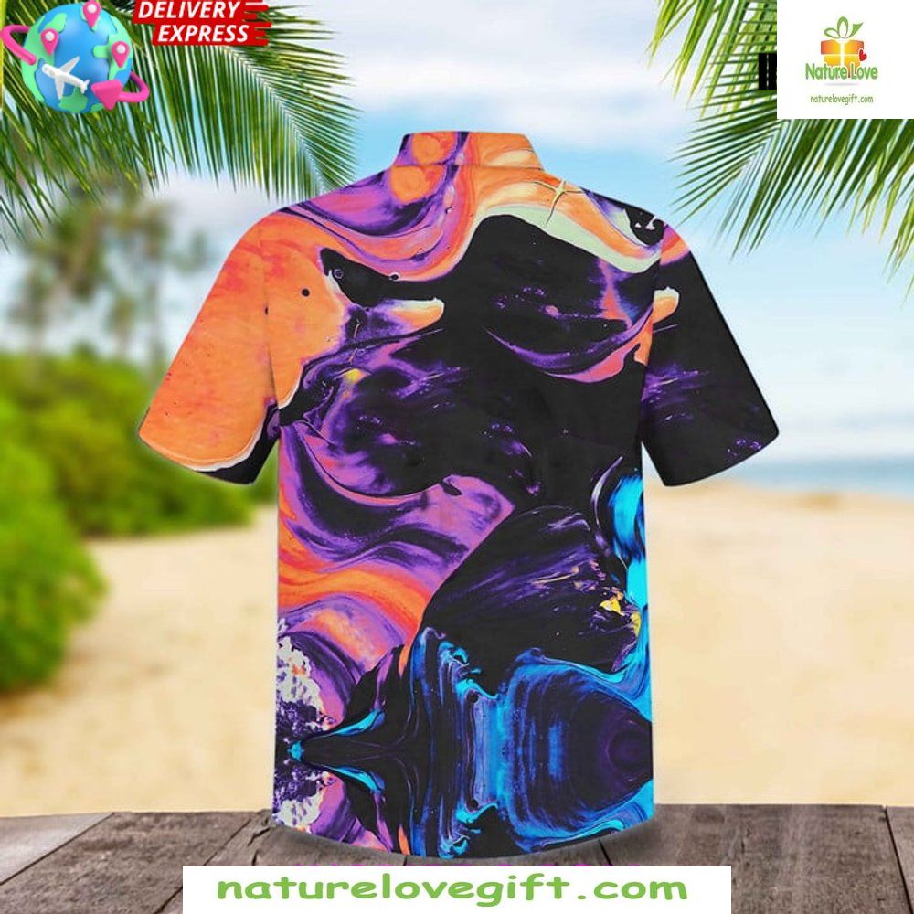 Bring Me the Horizon Tie Dye Hawaiian Shirt