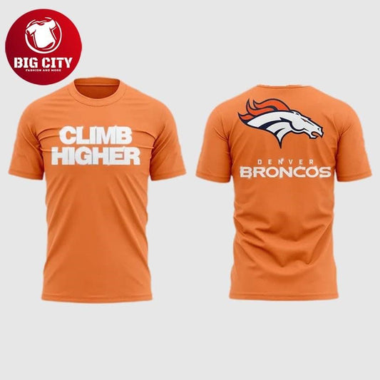 Broncos Climb Higher 2026 Two Sided SHirt