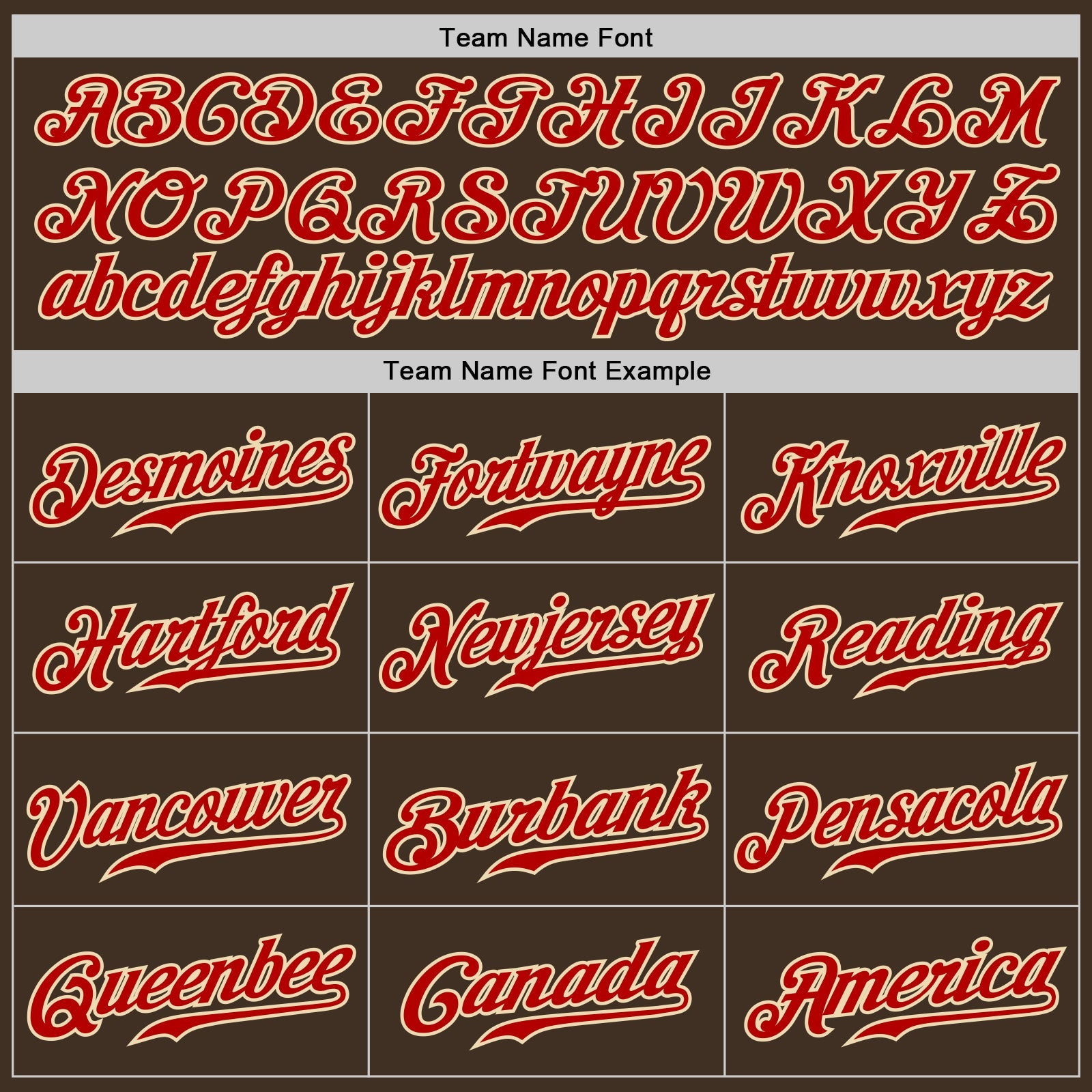 Custom Brown Cream Pinstripe Red-Cream Authentic Baseball Jersey
