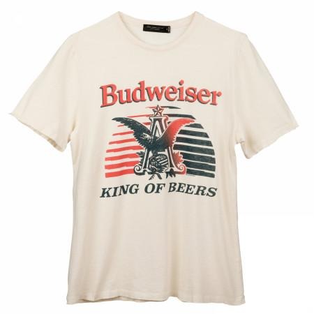 Budweiser Lager Beer Vintage Logo T-Shirt by Junk Food Hoodie, Sweatshirt | InkThreadWorks.com