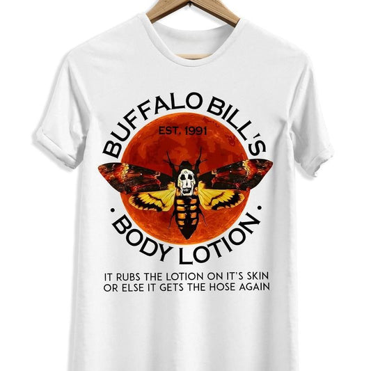 Buffalo Bill Body Lotion Halloween Shirt Sweatshirt Hoodie | InkThreadWorks.com