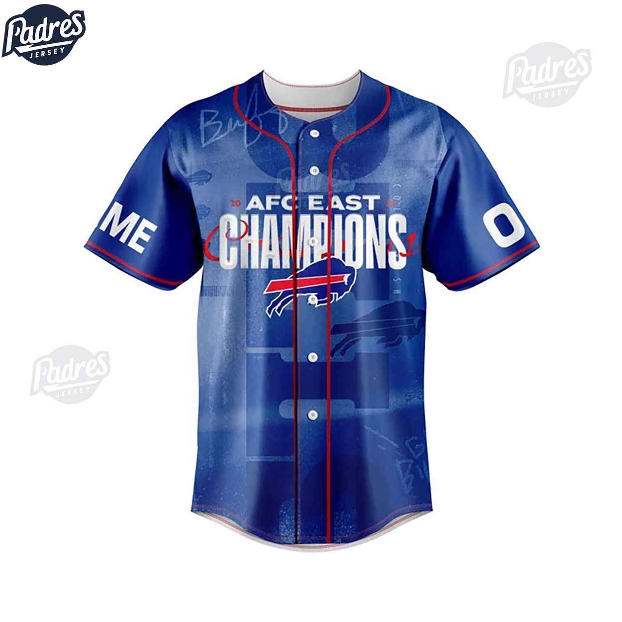 Buffalo Bills AFC EAST CHAMPIONS Baseball Jersey Outfit - Padres Jersey Oasis: Elevate Your Baseball Style Game