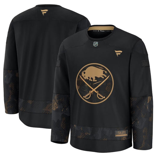 Buffalo Sabres 2024 Military Appreciation Practice Jersey - Black
