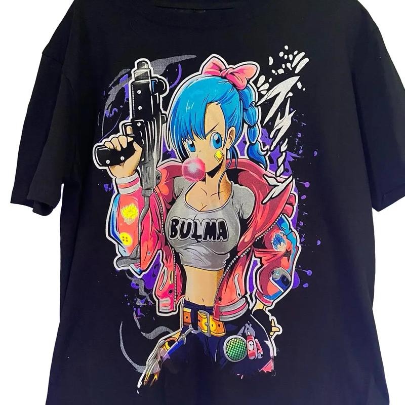 Bulma Poderosa Women's T-Shirt - Top for Women - Womenswear Hoodie, Sweatshirt | InkThreadWorks.com