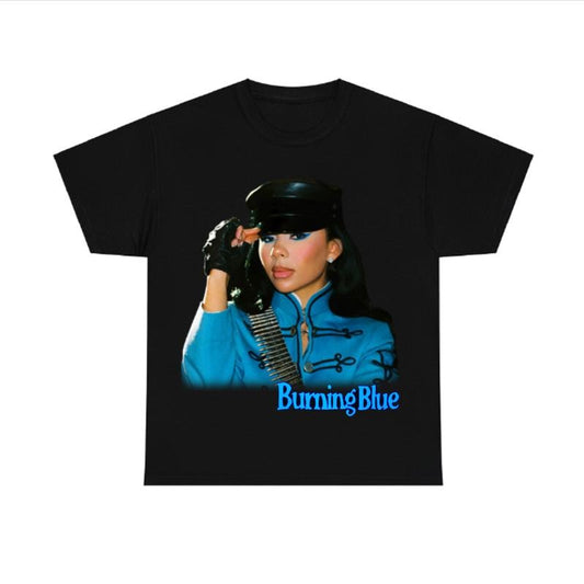 Burning Blue  Song Tee, Mariah TS Music Shirt Hoodie, Sweatshirt | InkThreadWorks.com
