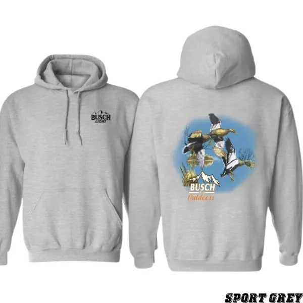 Busch Beer Outdoors Duck T-shirt Sweatshirt Hoodie, Remington Duck Sweatshirt, Unisex Sweatshirt Classic Cotton, Graphic Tees For Women And Men, Gifts For All