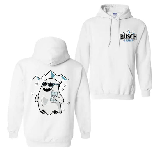 Busch Halloween Hoodie DRG, Ghost Halloween T-Shirt DRG, Sweatshirt for Men and Women | InkThreadWorks.com
