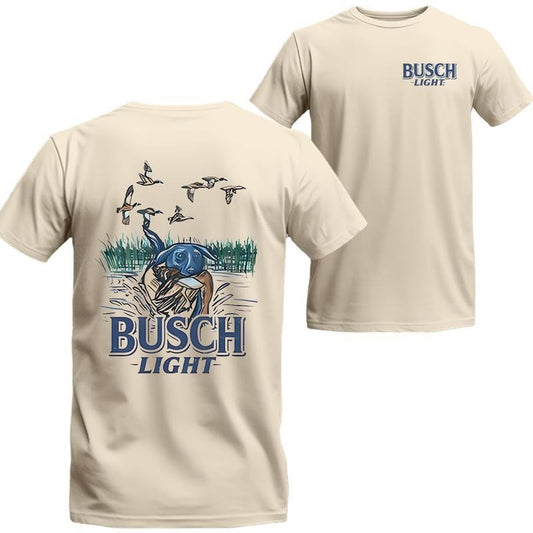 Busch Light Mans Best Friend Dog T-shirt, Busch Light Short Sleeve Tee, Unisex Shirt Hoodie, Sweatshirt | InkThreadWorks.com