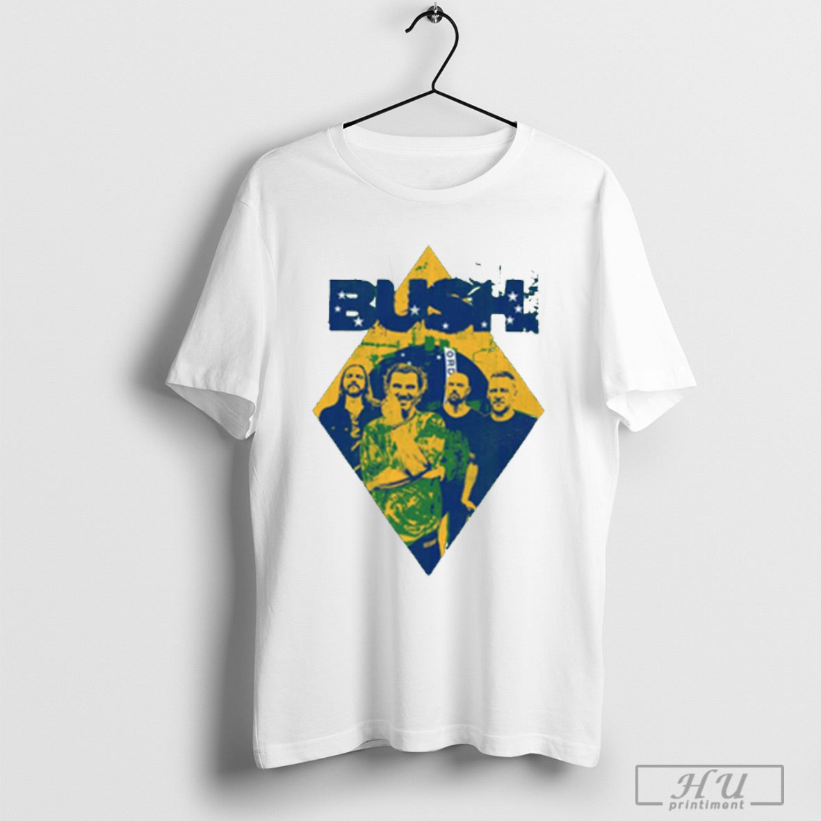 Bush Brazil Green Photo T Shirt