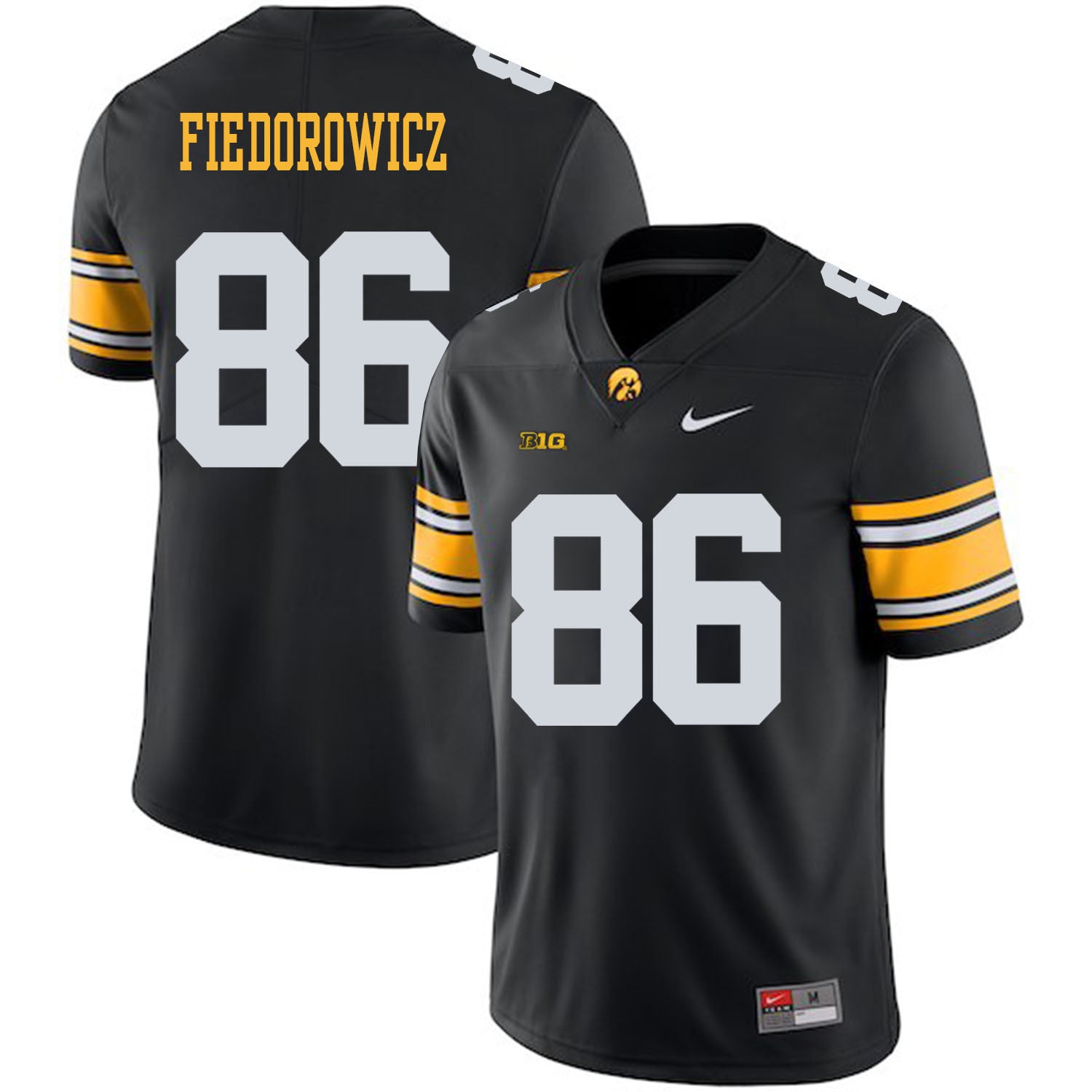 C.J. Fiedorowicz 86 Black Style 1