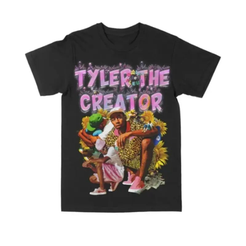 CALL ME WHEN YOU GET LOST TEE - Tyler the creator printed t-shirt, Tyler The Creator Unisex  Tour Concert 2025, Casual, Classic Fashion Cotton Underwear Shirt Womenswear And Menswear T-Shirt, Graphic Tee