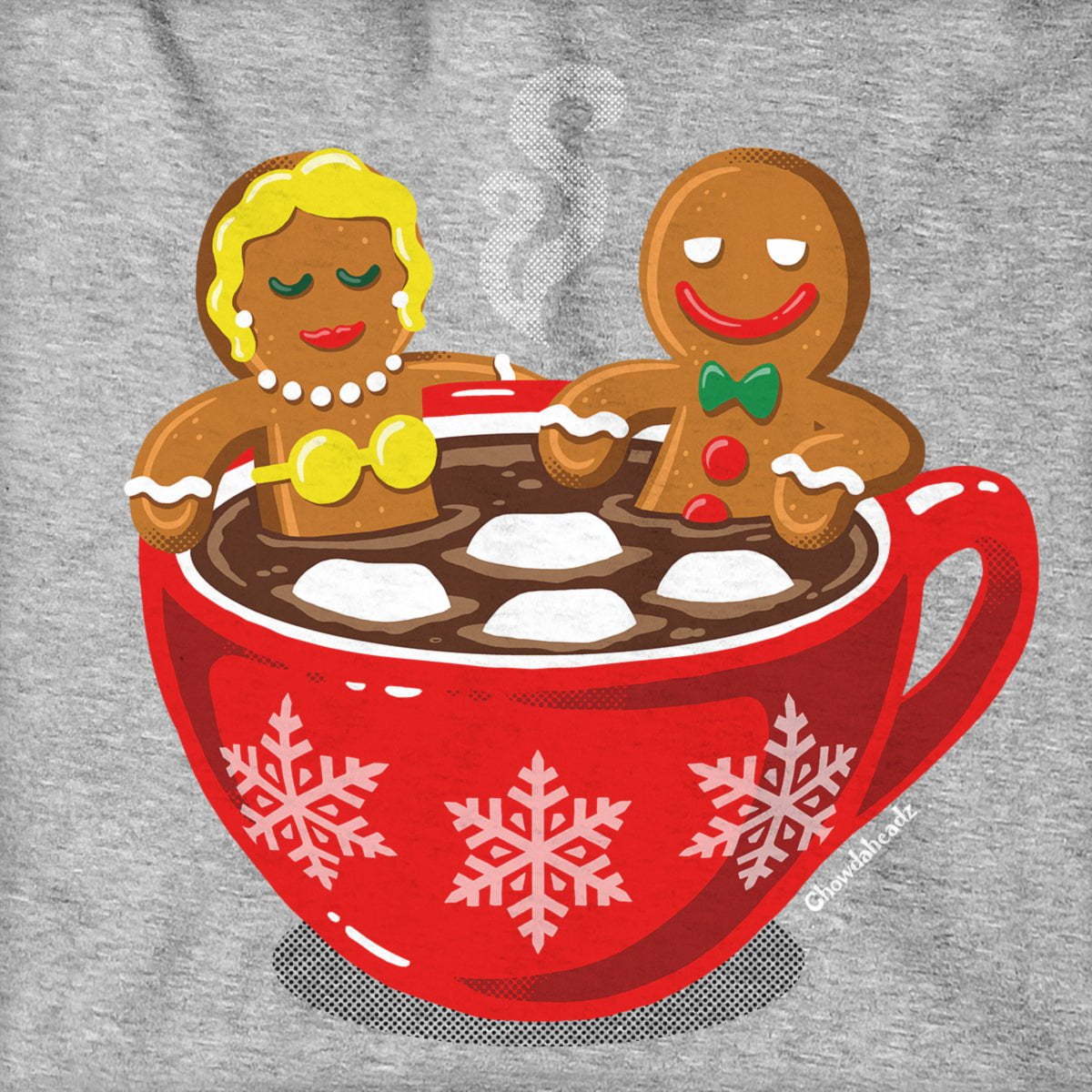 Gingerbread Hot Cocoa Tub Hoodie