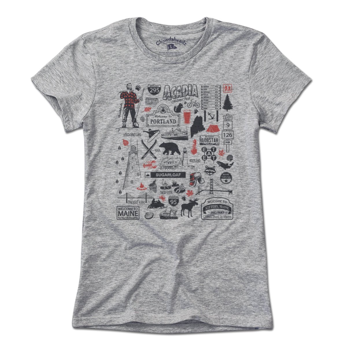 Maine Tourist Attraction T-Shirt