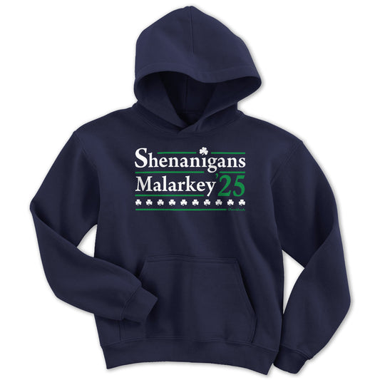 Shenanigans and Malarkey 2025 Youth Hoodie