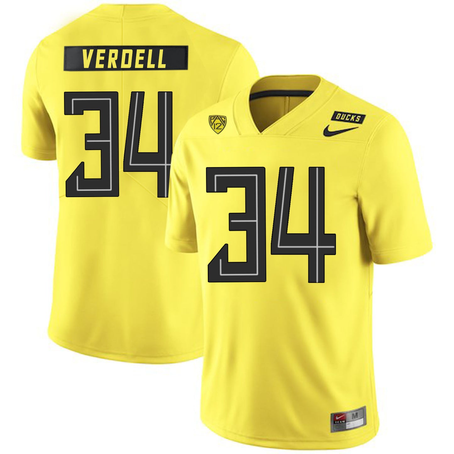 CJ Verdell 34 Yellow