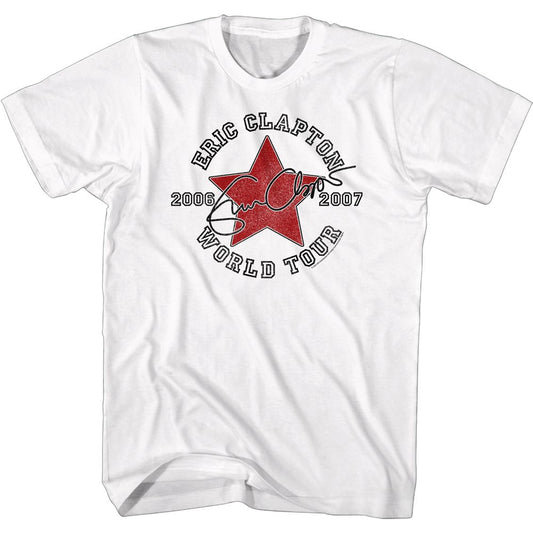 Eric Clapton - World Tour - Short Sleeve - Adult - T-Shirt