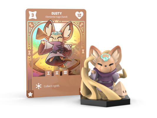 Command of Nature: Dusty the Sand Sage Vinyl Figure