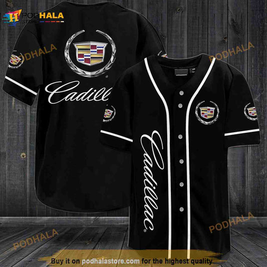 Cadillac 3D Baseball Jersey