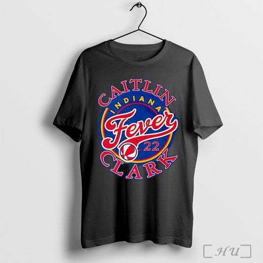 Caitlin Fever 22 Basketball Personalized Logo Indiana T Shirt