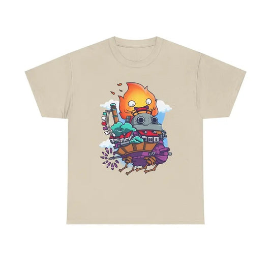 Calcifer TShirt, May All Your Bacon Burn, Howls Moving Castle Shirt, Studio Ghibli, Anime