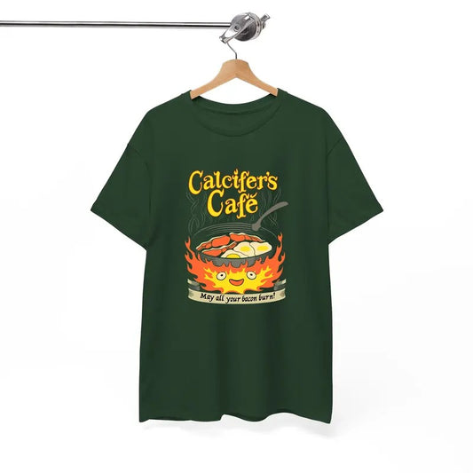 Calcifer TShirt, May All Your Bacon Burn, Howls Moving Castle Shirt, Studio Ghibli, Animestyle{n002}3