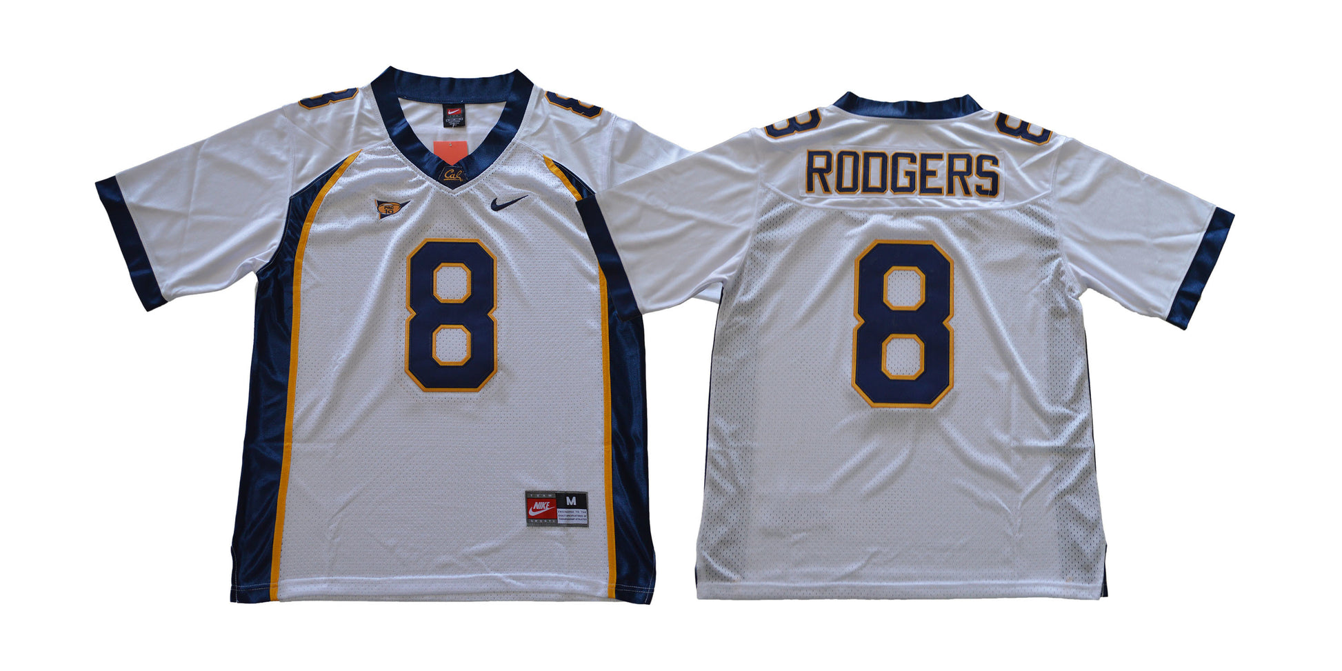 California Golden Bears 8 White .jpg