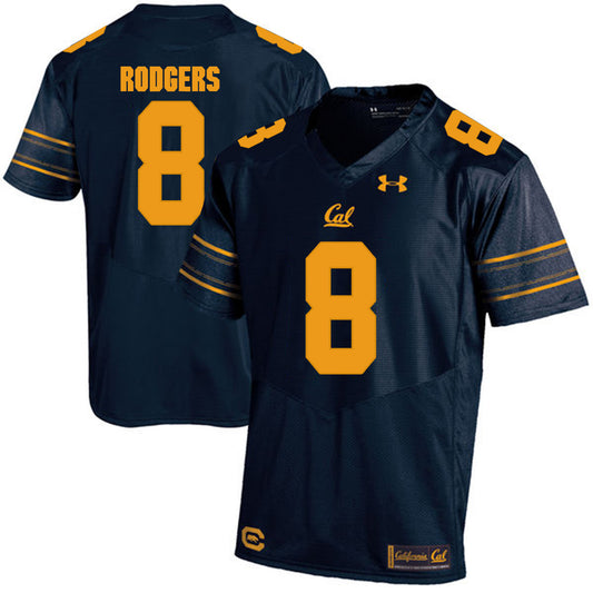 California Golden Bears Aaron Rodgers 8 Navy