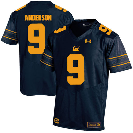 California Golden Bears C.J. Anderson 9 Navy
