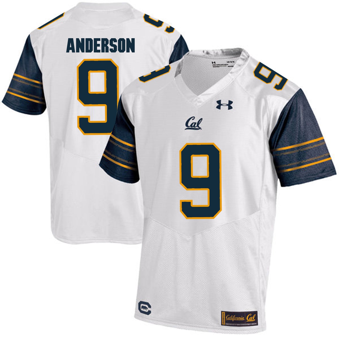 California Golden Bears C.J. Anderson 9 White