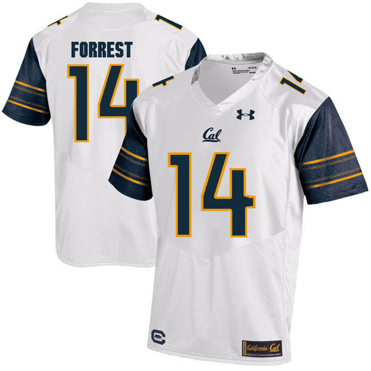 California Golden Bears Chase Forrest 14 White