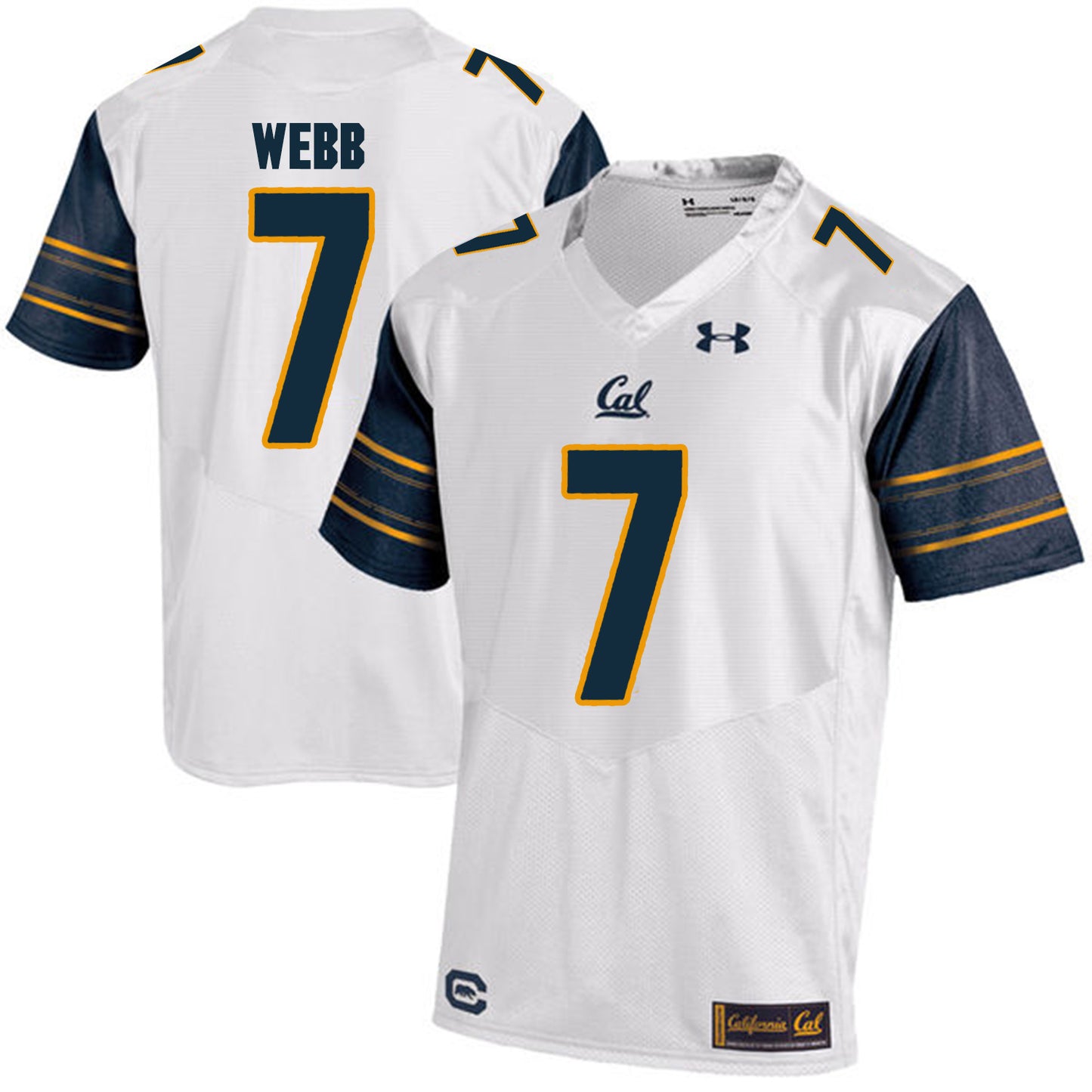 California Golden Bears Davis Webb 7 White