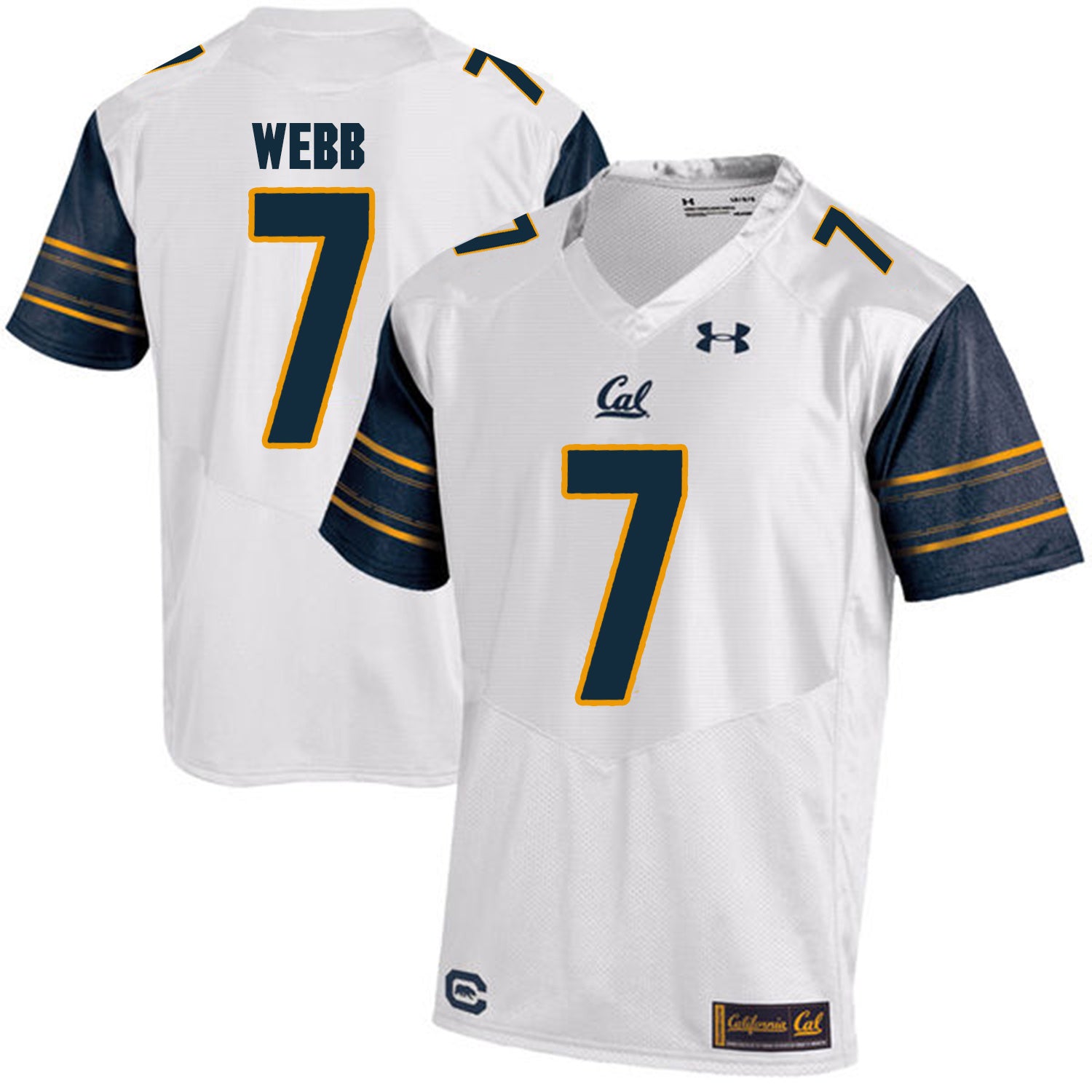California Golden Bears Davis Webb 7 White