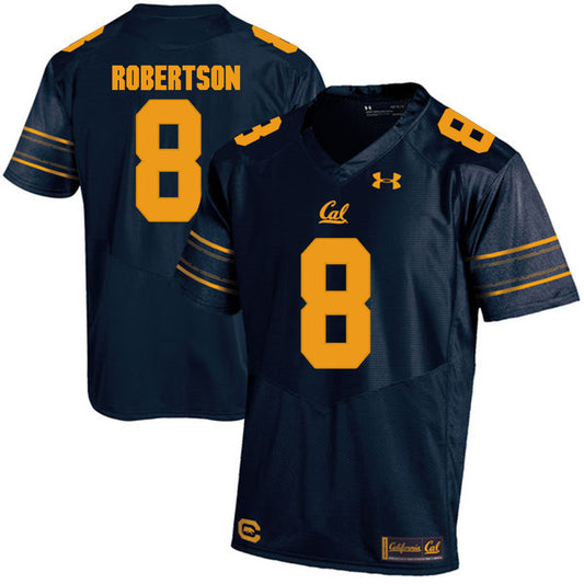 California Golden Bears Demetris Robertson 8 Navy