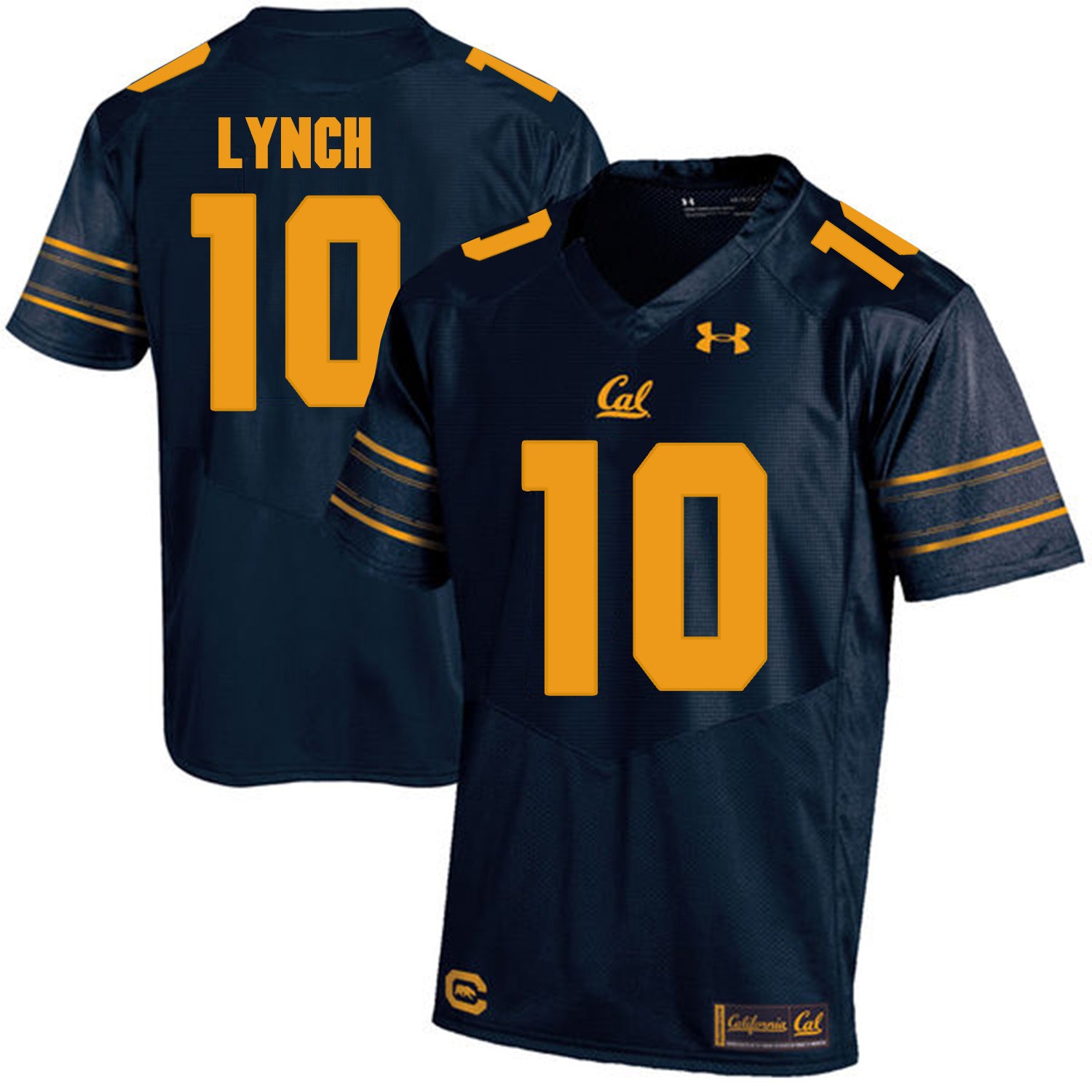 California Golden Bears Marshawn Lynch 10 Navy