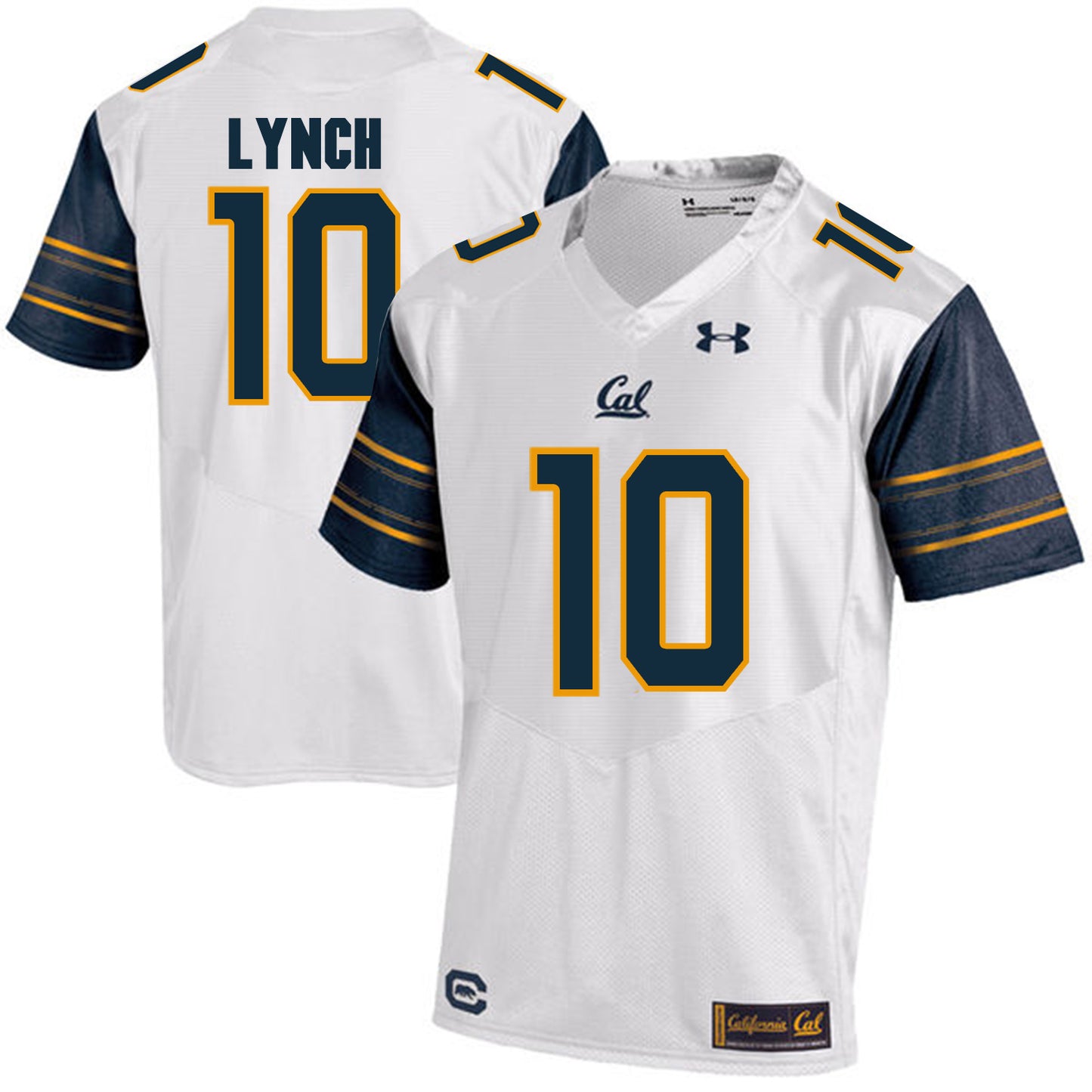 California Golden Bears Marshawn Lynch 10 White