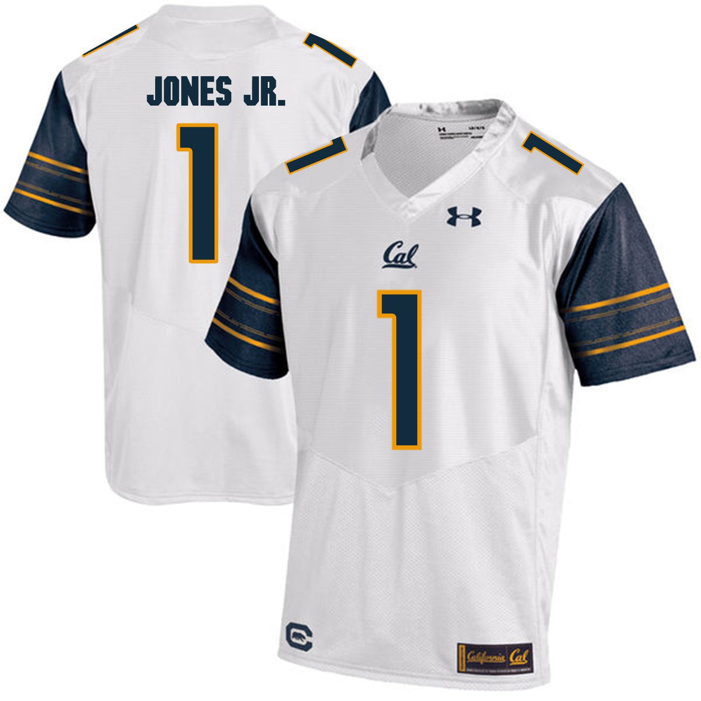 California Golden Bears Marvin Jones Jr. 1 White
