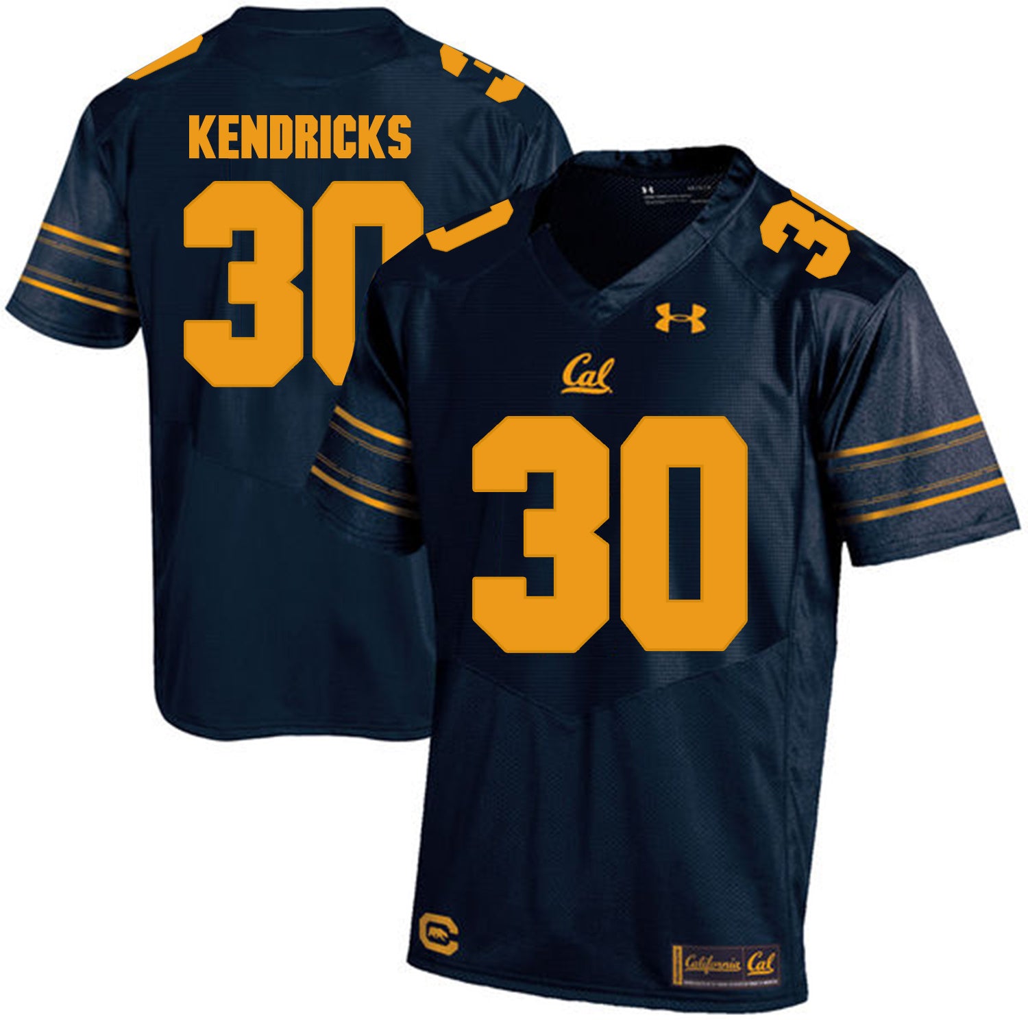 California Golden Bears Mychal Kendricks 30 Navy