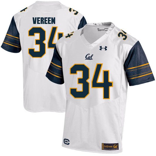 California Golden Bears Shane Vereen 34 White