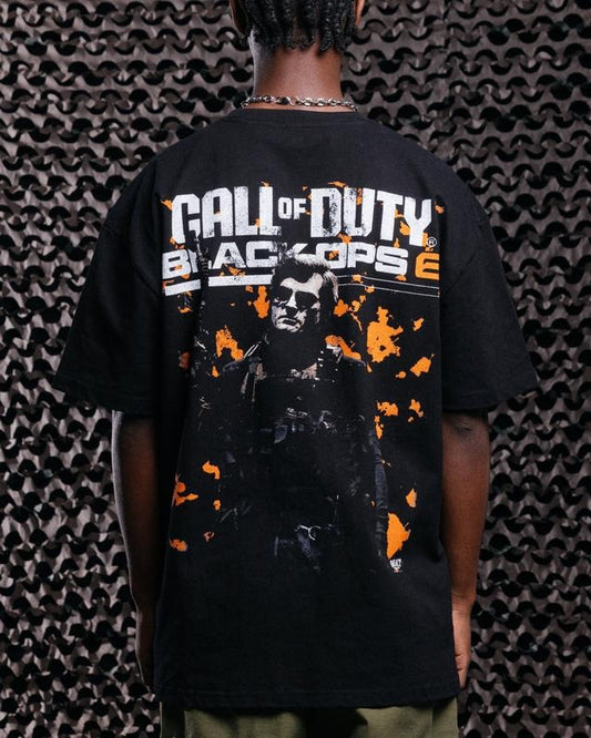 Call Of Duty Black Ops 6 T-Shirt Casual Fabric Menswear Womenswear Streetwear Cotton Crewneck Hoodie, Sweatshirt
