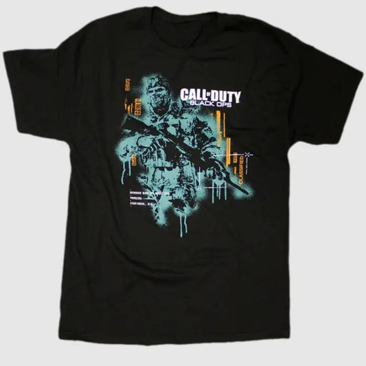 Call of Duty - Black Ops Classified Black Male T-Shirt Hoodie, Sweatshirt | InkThreadWorks.com