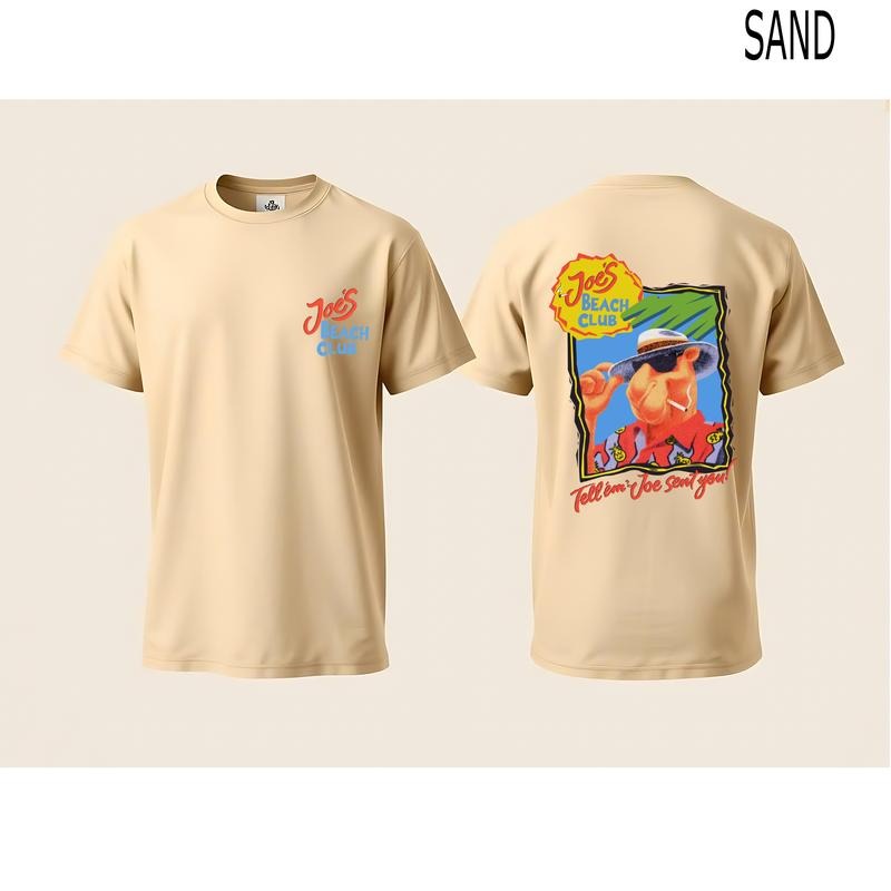 Camel Joe Beach Club Summer 2024 T-shirt unisex Hoodie, Sweatshirt | InkThreadWorks.com