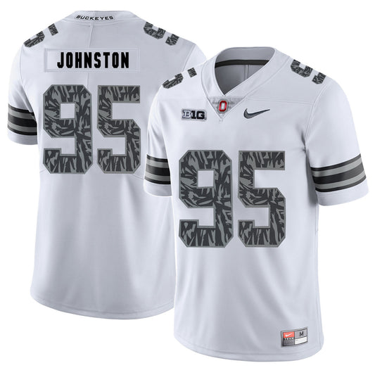 Cameron Johnston 95 Pattern White
