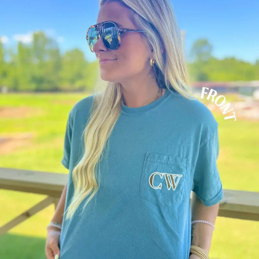 Cami Wade - Lab and Duck Pocket Tee - Comfort Colors Hoodie, Sweatshirt | InkThreadWorks.com