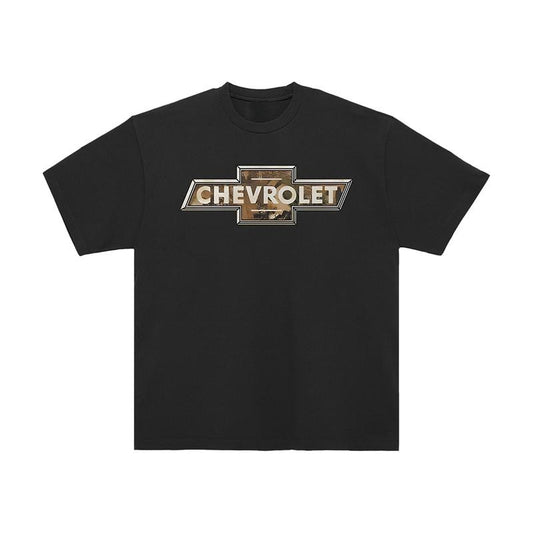 Camo Chevy Logo Vintage Tee Men's Cotton Tee Old School Tee Gift for Him Classic Car Casual Menswear