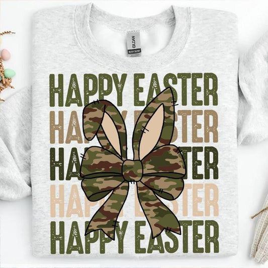 Camo Easter DTF Transfers - THIS IS NOT A SHIRT Hoodie, Sweatshirt | InkThreadWorks.com