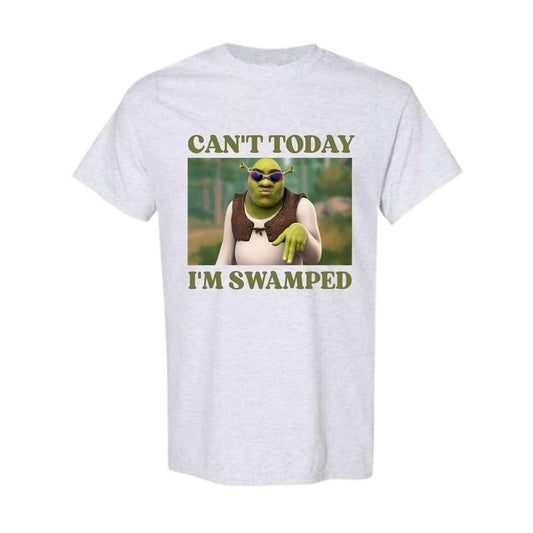 Can't Today I'm Swamped - Unisex T-Shirt, Funny Shirt