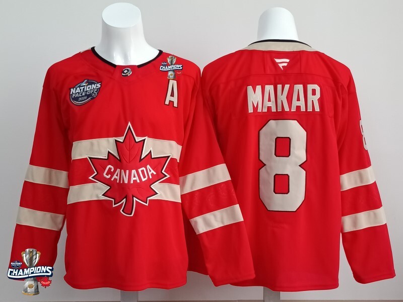 Canada #8 Cale Makar Canada Style 4